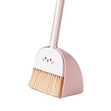 Mini Broom and Dustpan Set for Kids Holiday Gifts for Kindergarten Preschool rabbit