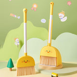 Mini Broom and Dustpan Set for Kids Holiday Gifts for Kindergarten Preschool duck