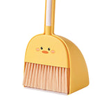 Mini Broom and Dustpan Set for Kids Holiday Gifts for Kindergarten Preschool duck