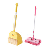 Pretend Play Mini Broom with Dustpan Mop for Kids for Kindergarten Preschool