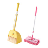 Pretend Play Mini Broom with Dustpan Mop for Kids for Kindergarten Preschool