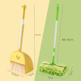 Pretend Play Mini Broom with Dustpan Mop for Kids for Kindergarten Preschool