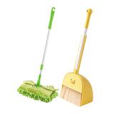 Pretend Play Mini Broom with Dustpan Mop for Kids for Kindergarten Preschool