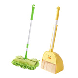 Pretend Play Mini Broom with Dustpan Mop for Kids for Kindergarten Preschool