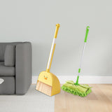 Pretend Play Mini Broom with Dustpan Mop for Kids for Kindergarten Preschool