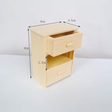 1:12 Dollhouse Bedside Cabinet Simulation Accessories Toy for Home Ornaments