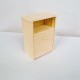 1:12 Dollhouse Bedside Cabinet Simulation Accessories Toy for Home Ornaments