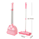 Pretend Play Mini Broom with Dustpan Mop for Kids for Kindergarten Preschool