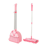 Pretend Play Mini Broom with Dustpan Mop for Kids for Kindergarten Preschool