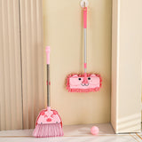 Pretend Play Mini Broom with Dustpan Mop for Kids for Kindergarten Preschool