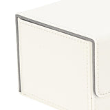 Card Deck Box Sleeved Cards Holder Premium Portable Display Playing Card Box Plaid White