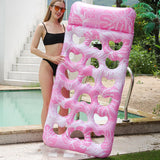 Lake Beach Water Float Lightweight for Fun Lap Swimming Slip and Slide Pink