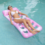 Lake Beach Water Float Lightweight for Fun Lap Swimming Slip and Slide Pink