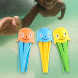 3Pcs Dive Pool Toy Set for Kids Swimming Pool Toys for Tub Water Bathtub Dive  Octopus