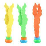 3Pcs Dive Pool Toy Set for Kids Swimming Pool Toys for Tub Water Bathtub Seaweed