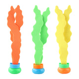 3Pcs Dive Pool Toy Set for Kids Swimming Pool Toys for Tub Water Bathtub Seaweed