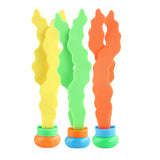 3Pcs Dive Pool Toy Set for Kids Swimming Pool Toys for Tub Water Bathtub Seaweed