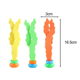 3Pcs Dive Pool Toy Set for Kids Swimming Pool Toys for Tub Water Bathtub Seaweed