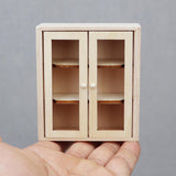 1:12 Dollhouse Cabinet Realistic Mini Storage Bin Gift Handcraft Furnishings