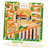 Maze Toy Preschool Busy Board for Christmas Gift Toddler Activities