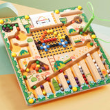 Maze Toy Preschool Busy Board for Christmas Gift Toddler Activities