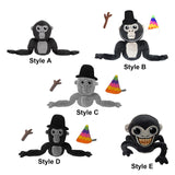 Gorilla Monkey Plush Toy Plush Monkey Toy for Children Family Birthday Gifts Style A