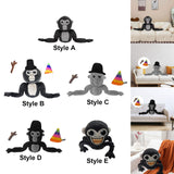 Gorilla Monkey Plush Toy Plush Monkey Toy for Children Family Birthday Gifts Style A