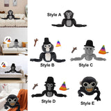 Gorilla Monkey Plush Toy Plush Monkey Toy for Children Family Birthday Gifts Style A