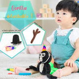 Gorilla Monkey Plush Toy Plush Monkey Toy for Children Family Birthday Gifts Style B