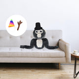 Gorilla Monkey Plush Toy Plush Monkey Toy for Children Family Birthday Gifts Style B