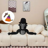 Gorilla Monkey Plush Toy Plush Monkey Toy for Children Family Birthday Gifts Style D