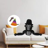 Gorilla Monkey Plush Toy Plush Monkey Toy for Children Family Birthday Gifts Style D