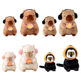 Stuffed Animal Plush Bedroom Decoration for Teens Kids Valentine's Day Gifts Brown 25cm