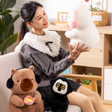 Stuffed Animal Plush Bedroom Decoration for Teens Kids Valentine's Day Gifts Brown 25cm