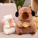 Stuffed Animal Plush Bedroom Decoration for Teens Kids Valentine's Day Gifts Brown 25cm