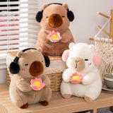 Stuffed Animal Plush Bedroom Decoration for Teens Kids Valentine's Day Gifts Brown 25cm