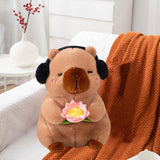 Stuffed Animal Plush Bedroom Decoration for Teens Kids Valentine's Day Gifts Brown 25cm