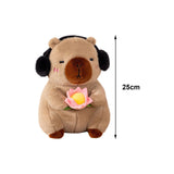 Stuffed Animal Plush Bedroom Decoration for Teens Kids Valentine's Day Gifts Khaki 25cm