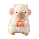 Stuffed Animal Plush Bedroom Decoration for Teens Kids Valentine's Day Gifts White 25cm