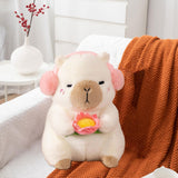 Stuffed Animal Plush Bedroom Decoration for Teens Kids Valentine's Day Gifts White 25cm