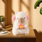 Stuffed Animal Plush Bedroom Decoration for Teens Kids Valentine's Day Gifts White 25cm