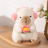 Stuffed Animal Plush Bedroom Decoration for Teens Kids Valentine's Day Gifts White 25cm