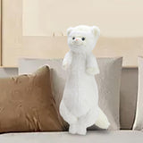 Plush Toy Lovely Cartoon Plush Doll for Birthday Gifts Home Decor Kids Girls White