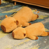 Plush Capybara Doll Stuffed Animal Doll Funny Seat Cushion Animals Plush Toy