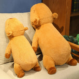 Plush Capybara Doll Stuffed Animal Doll Funny Seat Cushion Animals Plush Toy