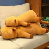 Plush Capybara Doll Stuffed Animal Doll Funny Seat Cushion Animals Plush Toy