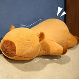 Plush Capybara Doll Stuffed Animal Doll Funny Seat Cushion Animals Plush Toy