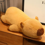 Plush Capybara Doll Stuffed Animal Doll Funny Seat Cushion Animals Plush Toy