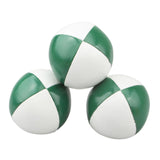 3 Pieces Clown Juggling Balls Easy to Grip Colorful Toss Ball Toys for Beach Green White