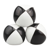 3 Pieces Clown Juggling Balls Easy to Grip Colorful Toss Ball Toys for Beach Black White